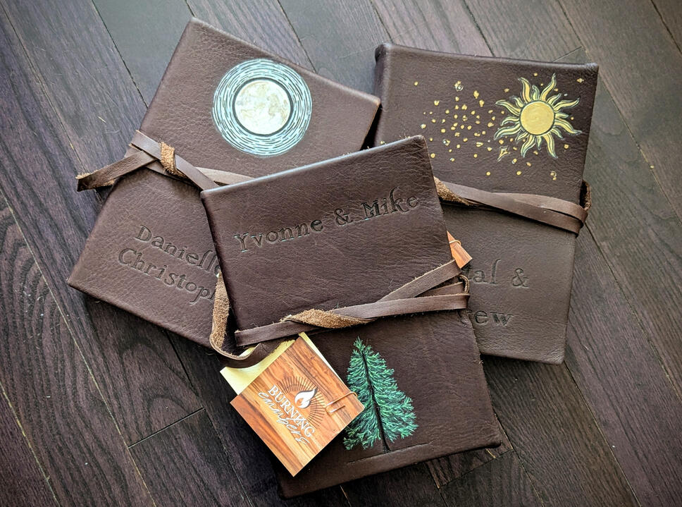 Set of Leather Journals Set of Leather Journals